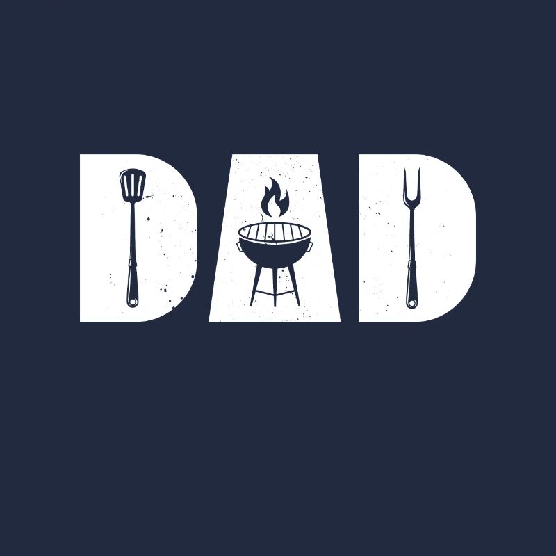 BBQ Daddy Joke BBQ Grill Daddy