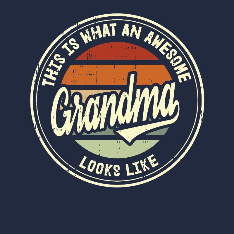 Beste Oma Großmutter der Welt Retro Geschenk