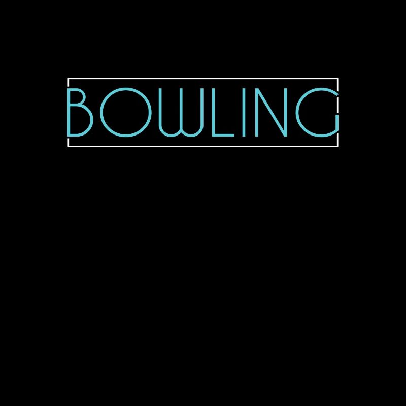 Bowling Schriftzug