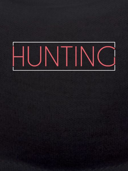 Hunt lettering