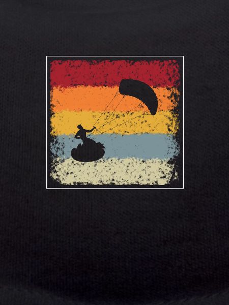 Kite Surfing Retro