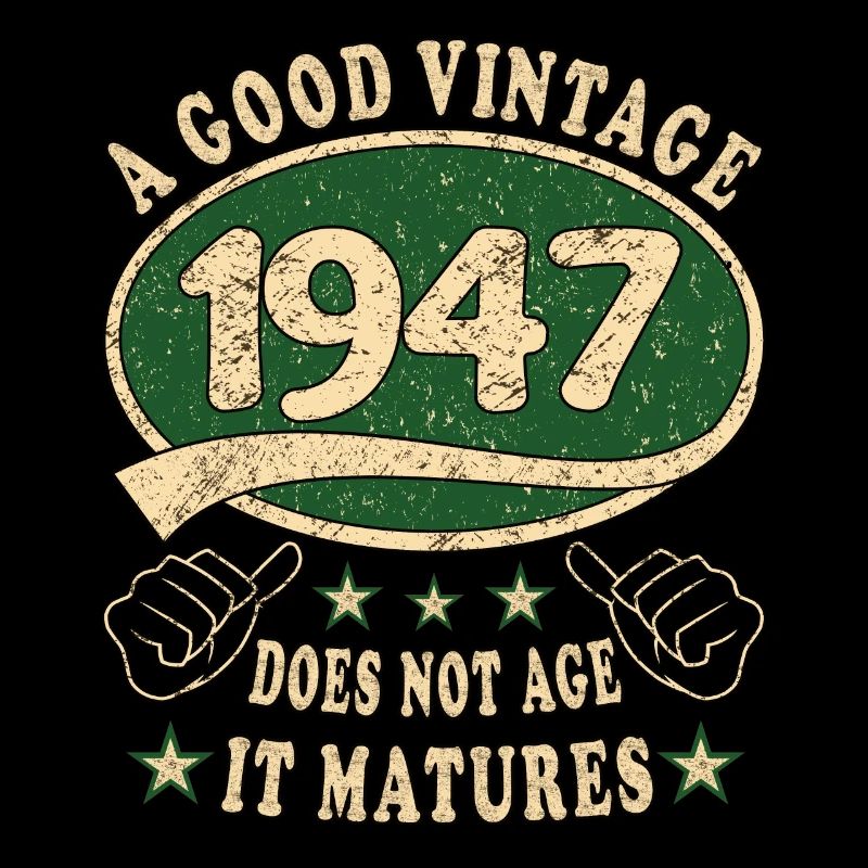 76th Birthday 1947 '76 Good Vintage