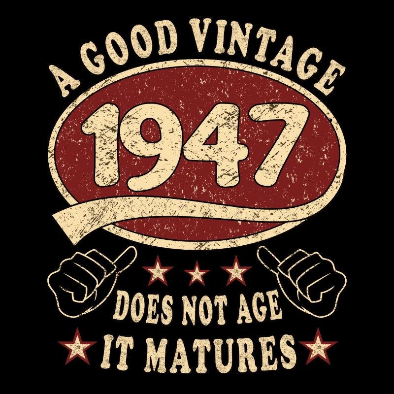 76th Birthday 1947 '76 Good Vintage