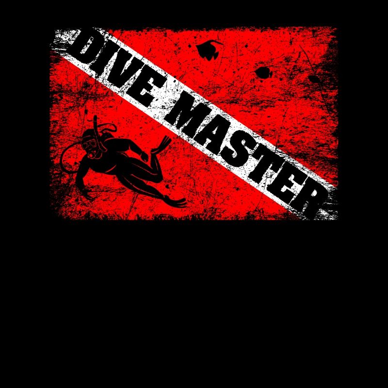 Dive Master Professional Diver Diving Flags