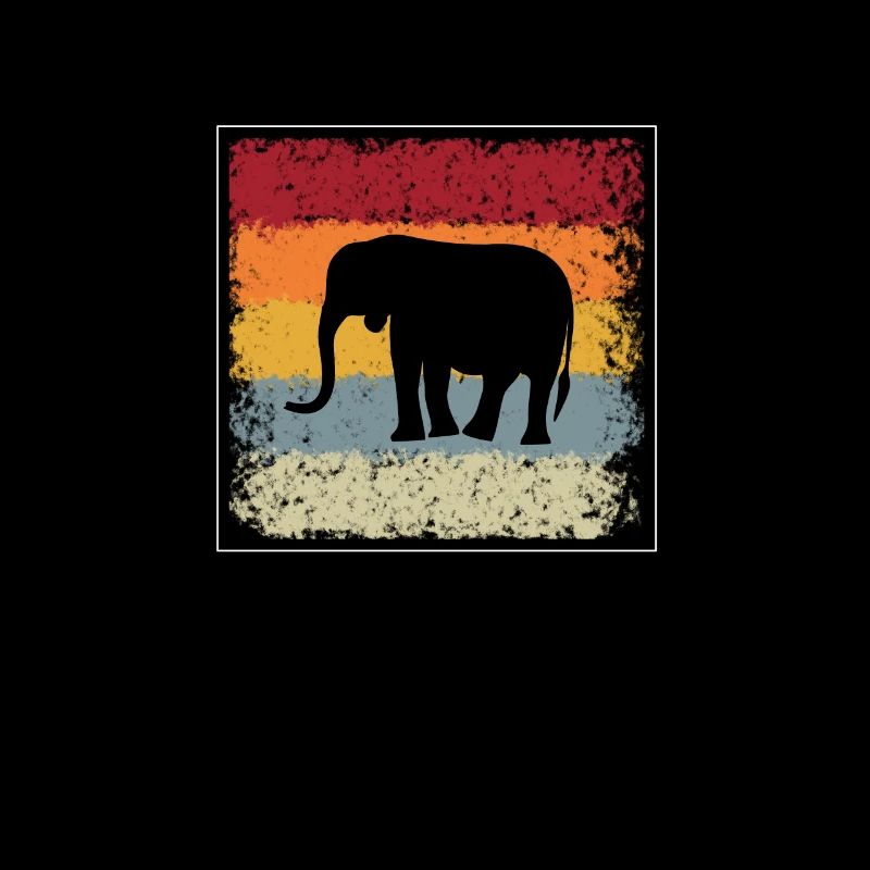 Éléphant Rétro