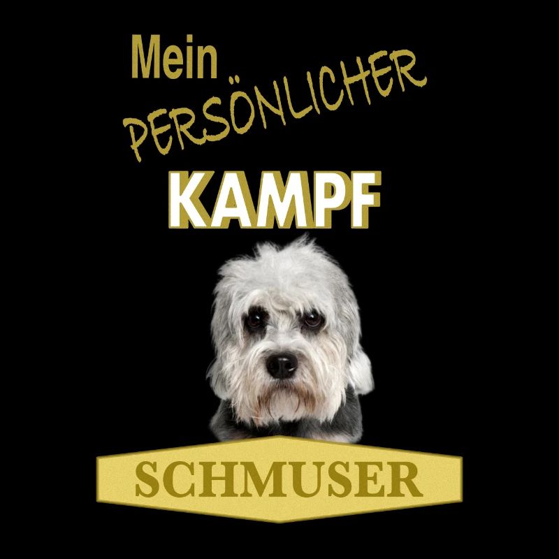 Persönlicher Kampfschmuser Dandie Dinmont Terrier
