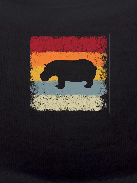 Hippopotamus Retro