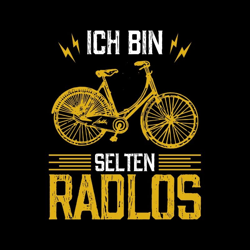 Ich bin selten Radlos