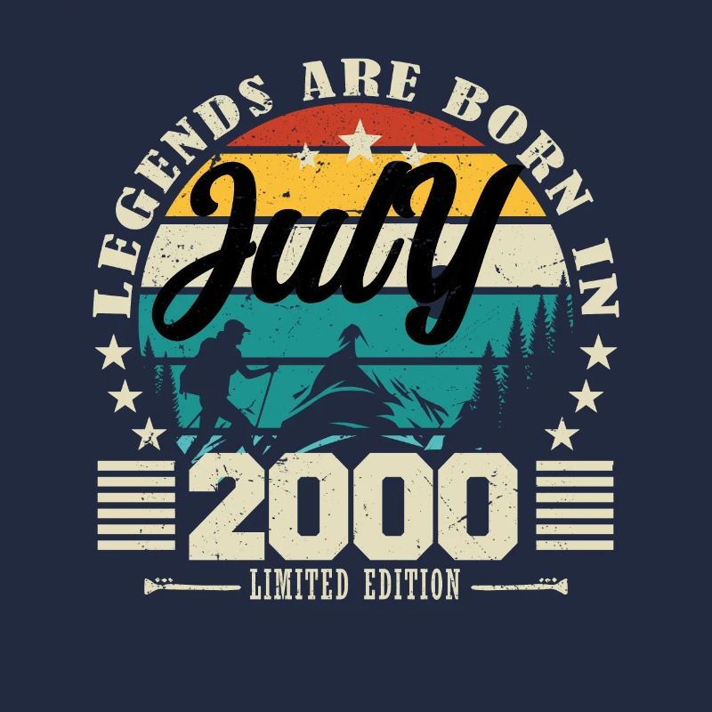 Juli 2000. Geburtstagsgeschenk Juli 2000.