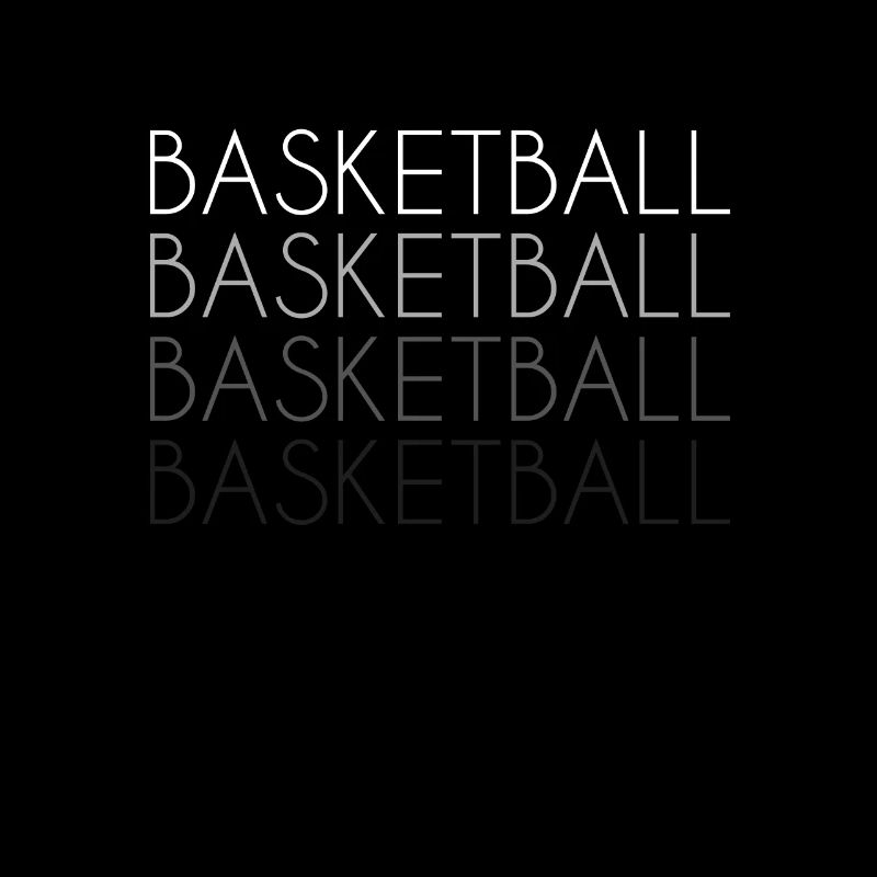 Lettrage de basket-ball