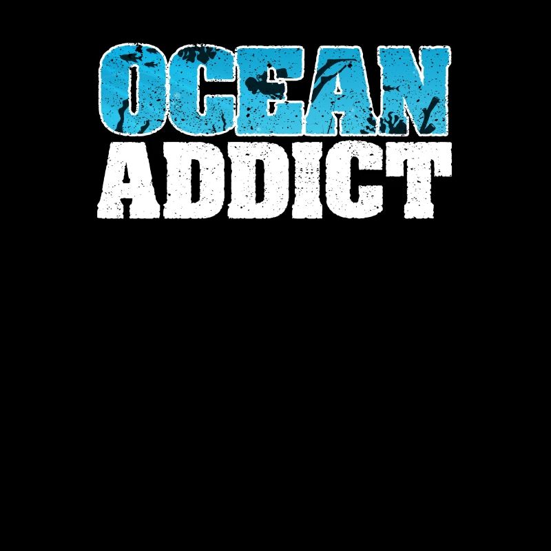 Ocean Addict Funny Diving Sea Diver