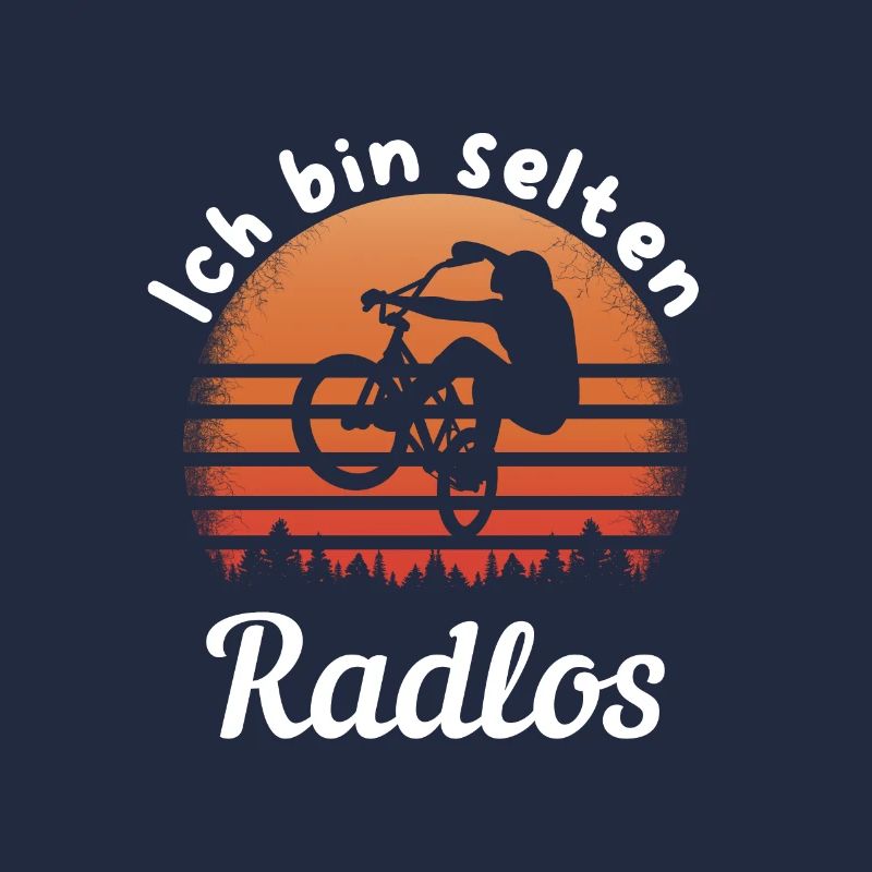 Ich bin selten Radlos
