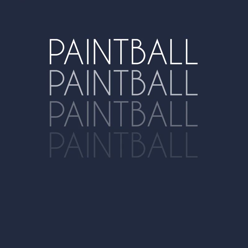 Lettrage de paintball