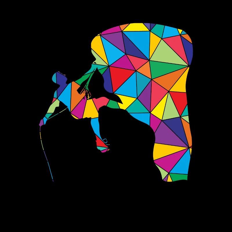 Rock Climber Polygon Climber