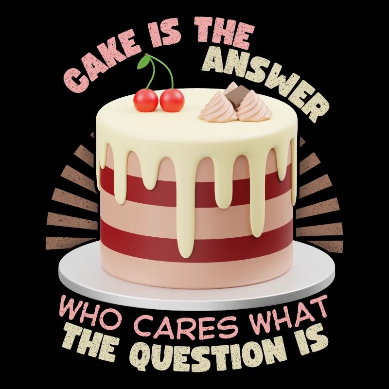 Cake, baker, bake cake funny saying