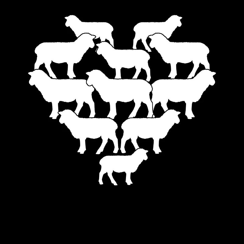 Schaf Schafe Herz Schäfchen