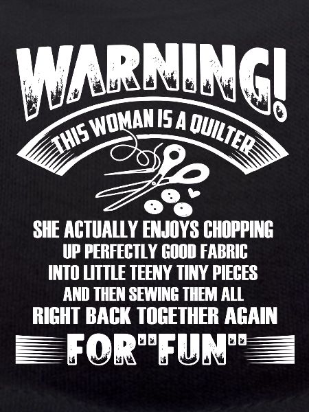 Quilter Quilter Warning