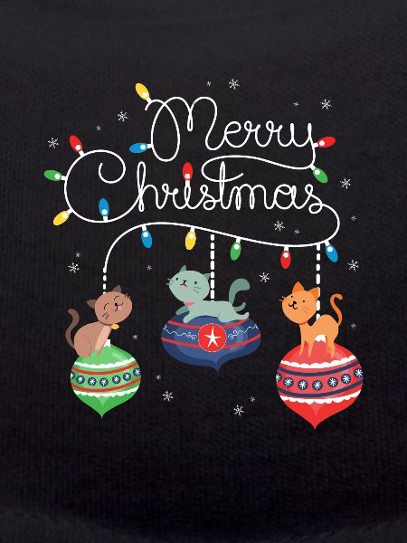 Joyeux chat de Noël
