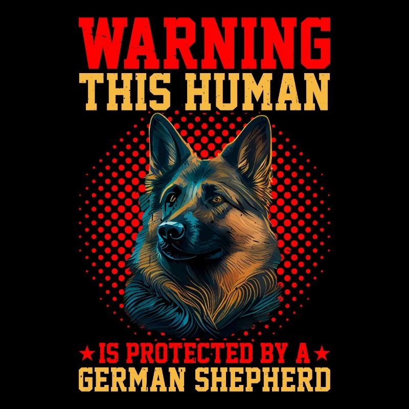 This Human Is Protected By A German Shepherd 12