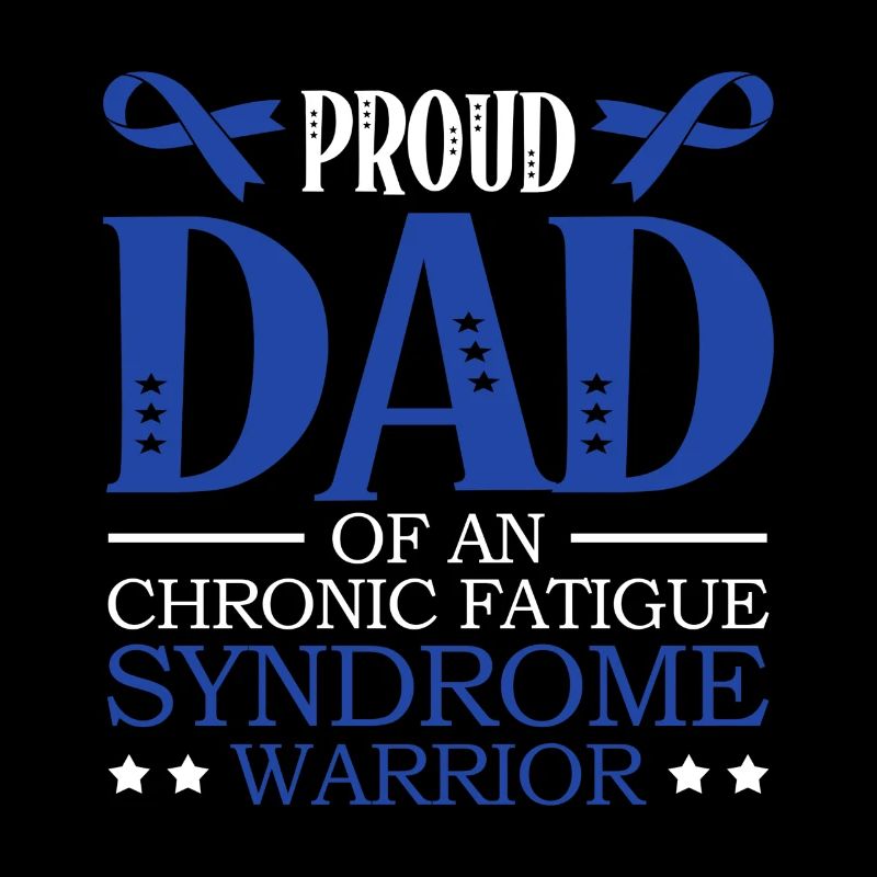 Stolzer Vater Eines Kriegers Mit Chronischem