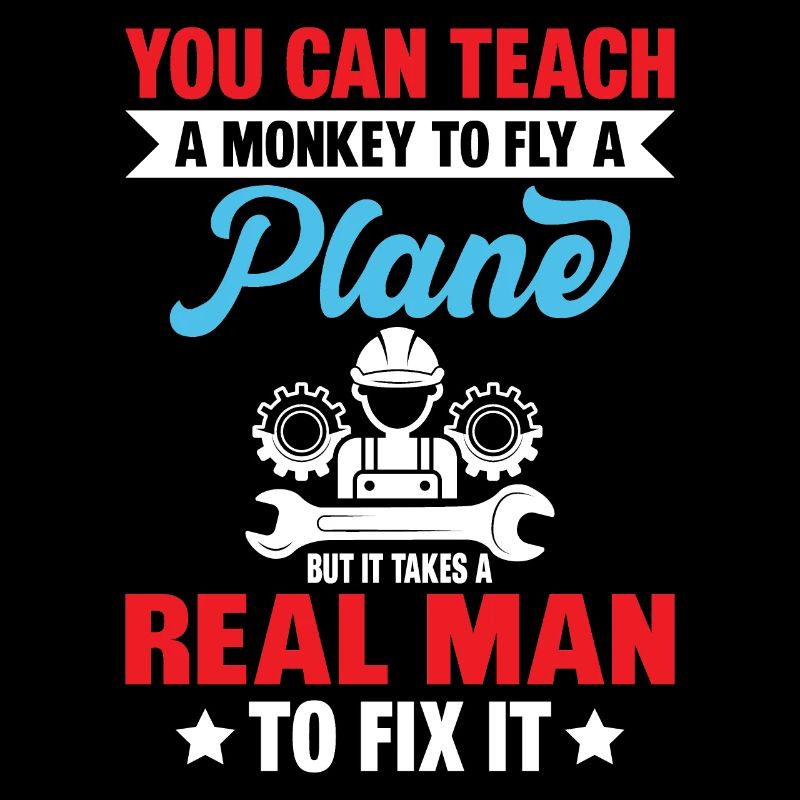 A monkey can be taught to fly an airplane