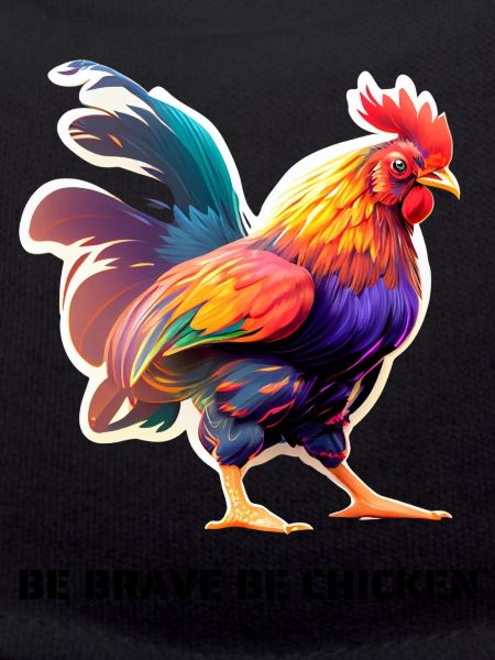 BE BRAVE BE CHICKEN