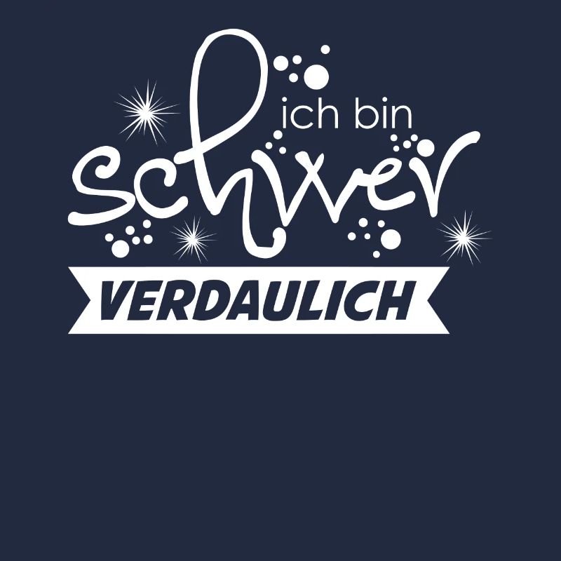 Ich bin schwer verdaulich.