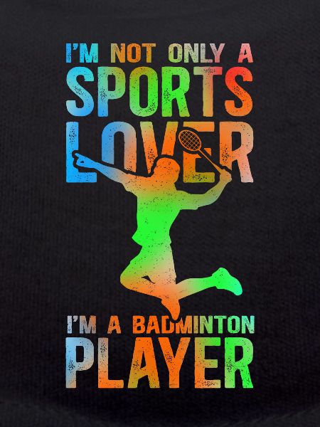 Cadeau de joueur de badminton