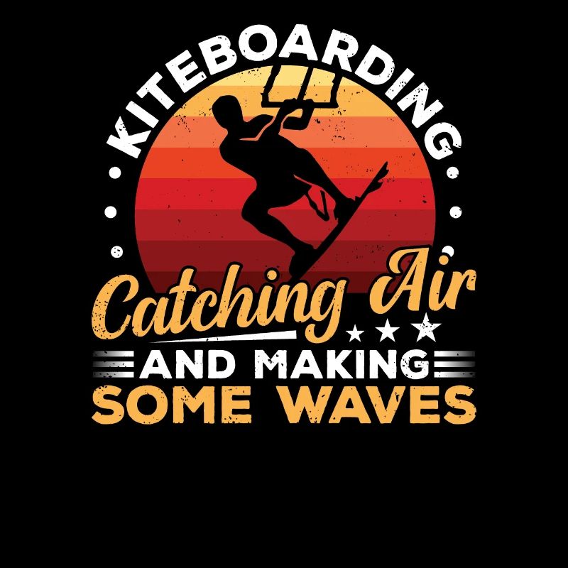 Kiteboarding Catching Air Kiteboarder Kitesurfer
