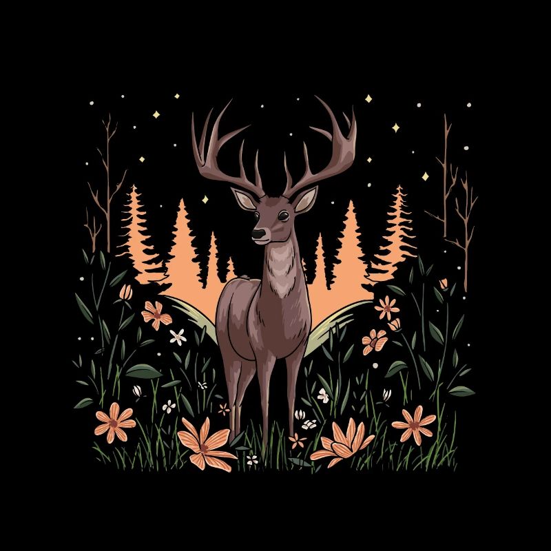 Deer Lover Cottagecore Esthétique