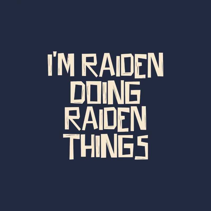 I'm Raiden doing Raiden things