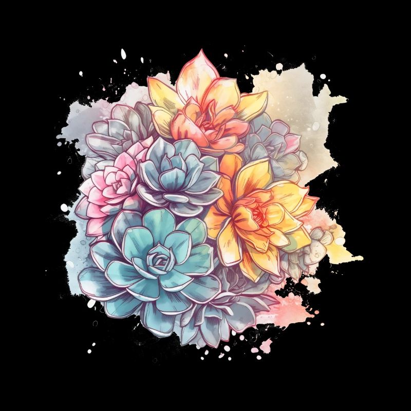 Cactus Fleur Cactus Succulent Amant Floral