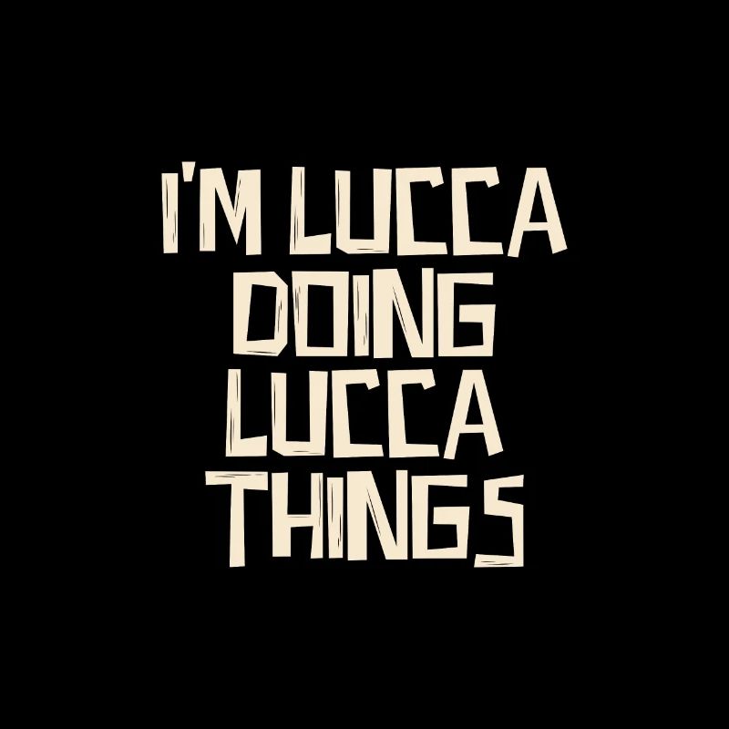 Je suis Lucca en train de faire des choses à Lucca