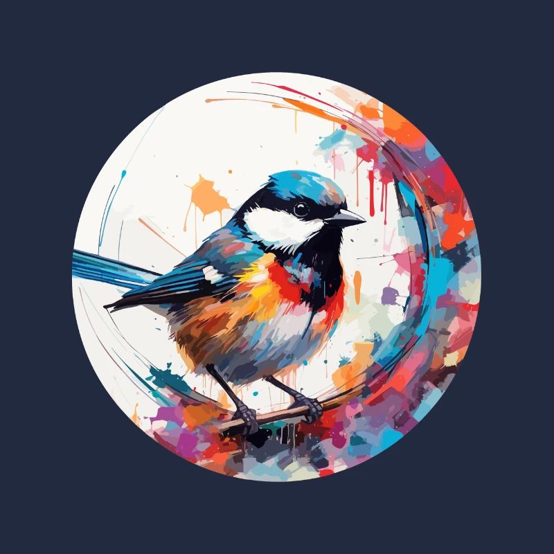 Chickadee bird