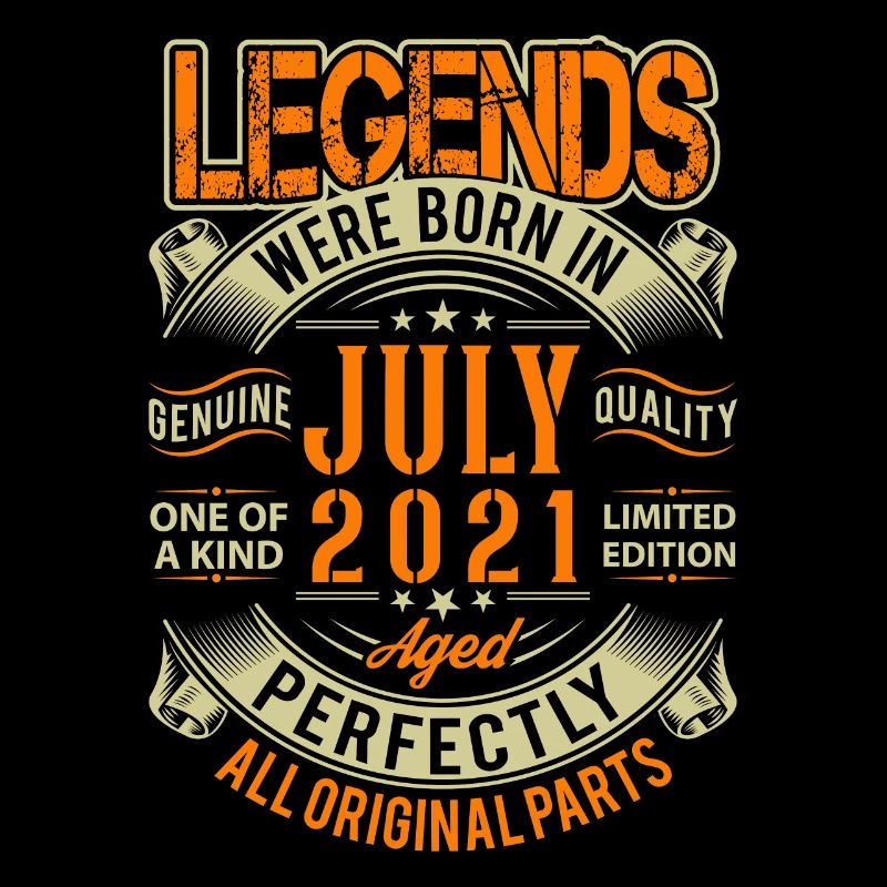 2021 Juli Geburtstag Legende