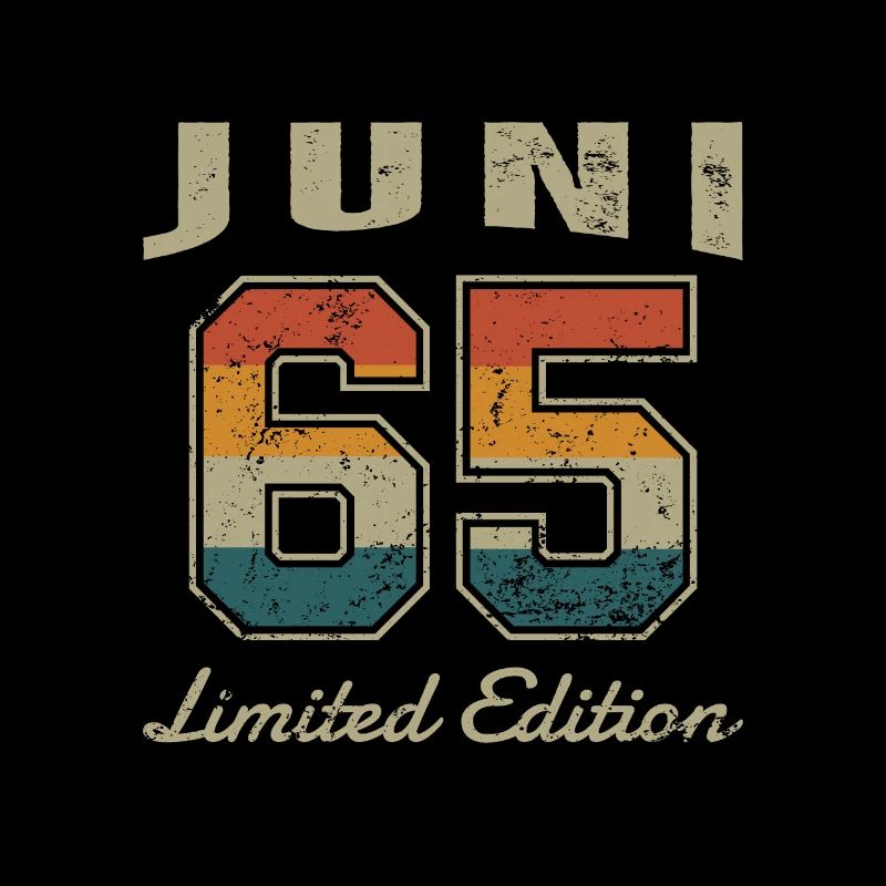 Geburtstag: Juni 1965 - Limited Edition Retro