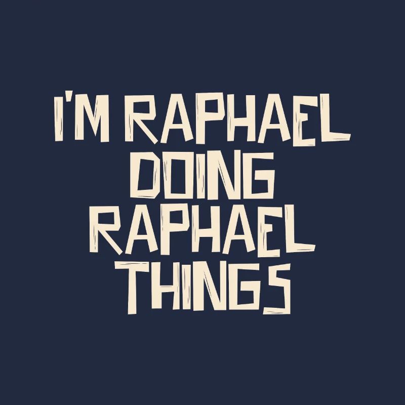 Je suis Raphaël en train de faire des choses de Raphaël