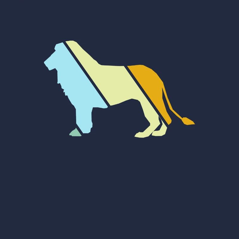 Lion rétro