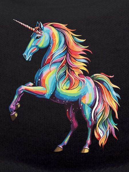 Regenbogen Einhorn