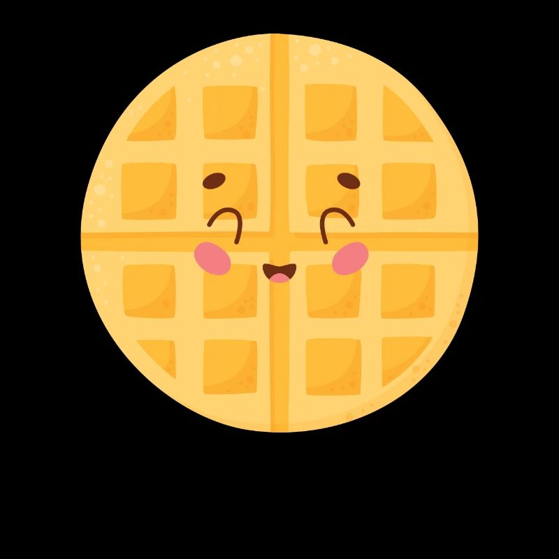 Niedliches Waffel-Doodle