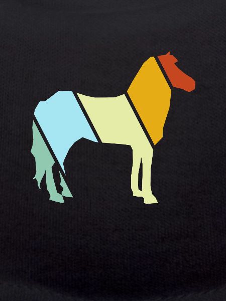 Pferd Retro