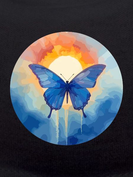 Blue Morpho Butterfly
