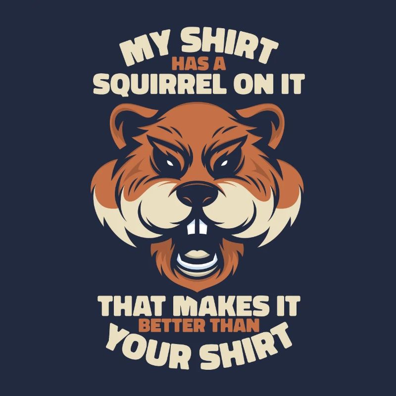 Better Than Your Apparel Grey Squirrel