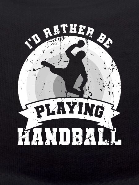 I'd rather play handball