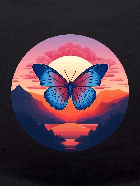 Blue Morpho Butterfly