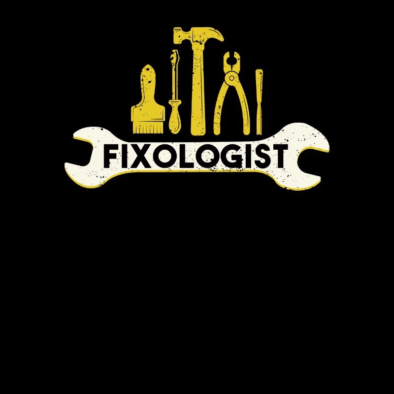 Fixologist Lustiger Handwerker Schraubenschlüssel