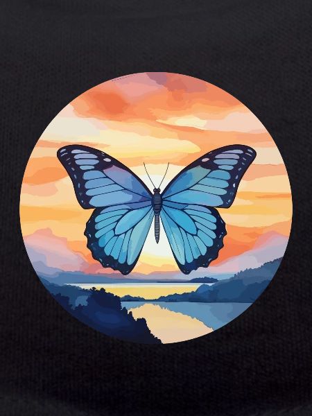 Morpho Papillon Bleu