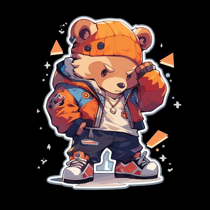 Bear Bears Bears Baby Bear Hip Hop
