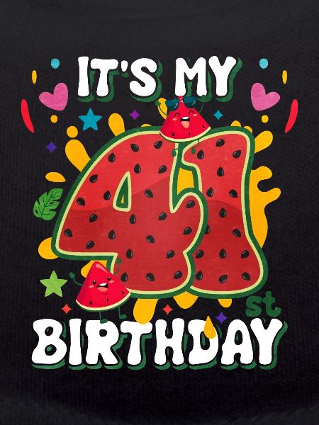 41e anniversaire Pastèque