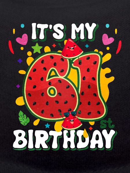61e anniversaire Pastèque